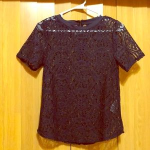 Banana Republic “crochet-like” Top.